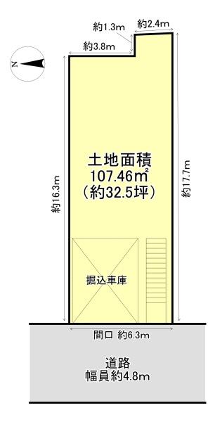 高槻市柱本新町の売土地