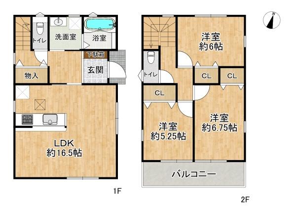 高槻市塚原５丁目の新築一戸建