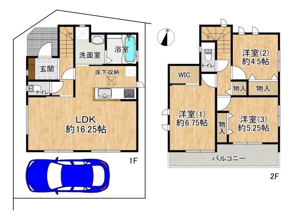 高槻市藤の里町の新築一戸建