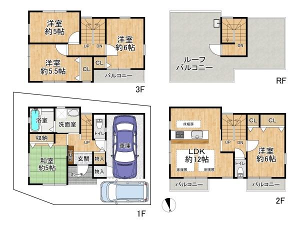守口市八雲東町２丁目の中古一戸建