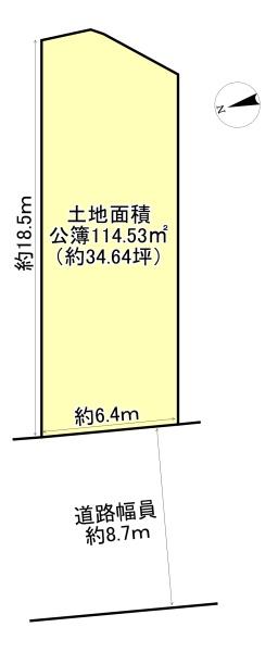 三島郡島本町山崎4丁目の売土地