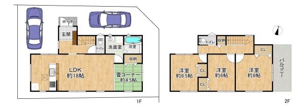 高槻市日吉台七番町の新築一戸建
