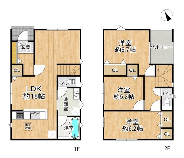 高槻市安岡寺町４丁目の新築一戸建