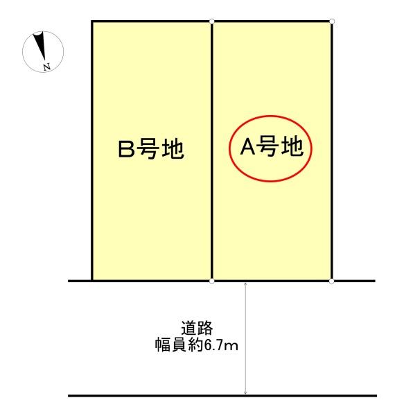 高槻市松が丘１丁目の土地