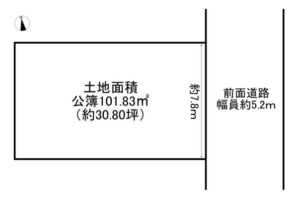高槻市上土室５丁目の売土地