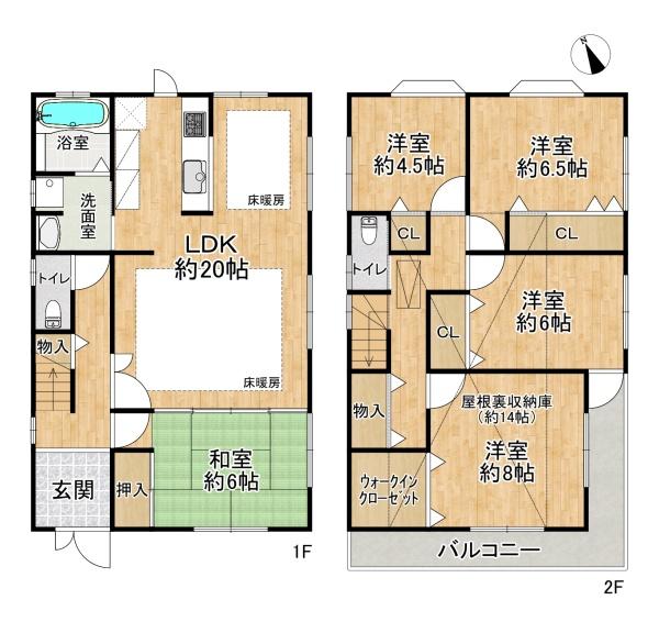 高槻市東上牧３丁目の中古一戸建