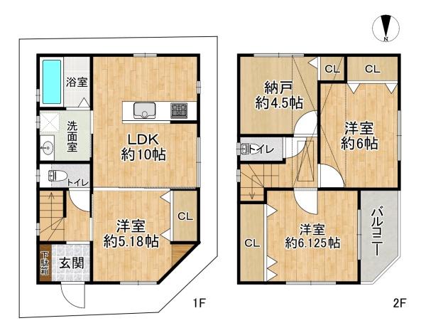 高槻市若松町の新築一戸建