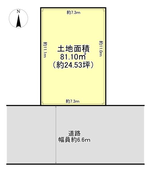 高槻市唐崎西２丁目の売土地