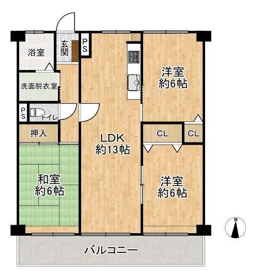 大和サニーハイツ高槻１棟