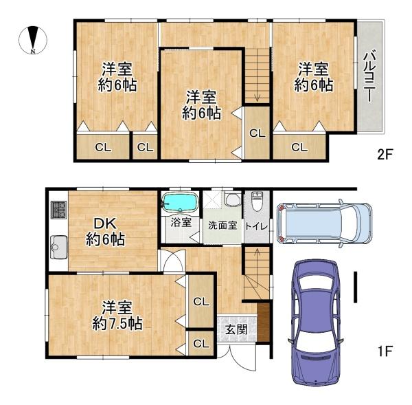 高槻市大塚町３丁目の中古一戸建