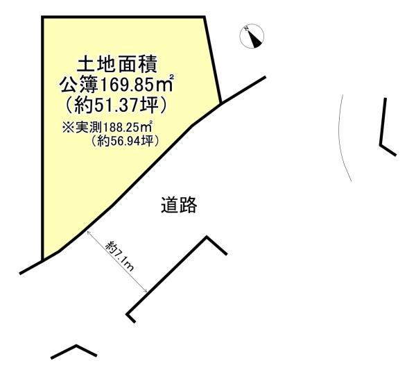 高槻市安岡寺町1丁目の売土地