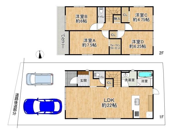 高槻市富田町５丁目の新築一戸建
