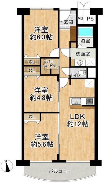 メゾン水無瀬４号棟