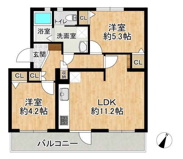 富田第二住宅６２号棟