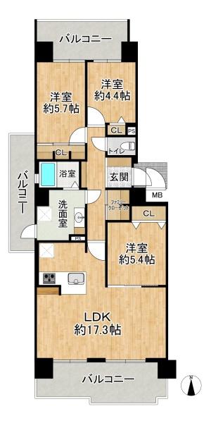 阪急ヒルズコート高槻２番館