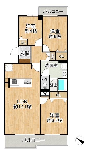 高槻阿武山二番街２０８号棟