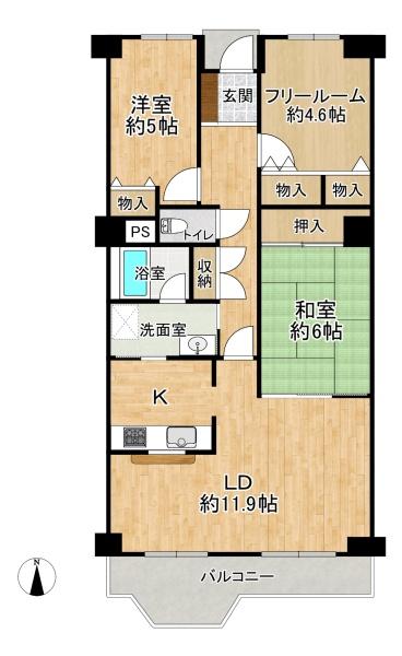 藤和コアティ高槻ハイタウンコアＡ棟