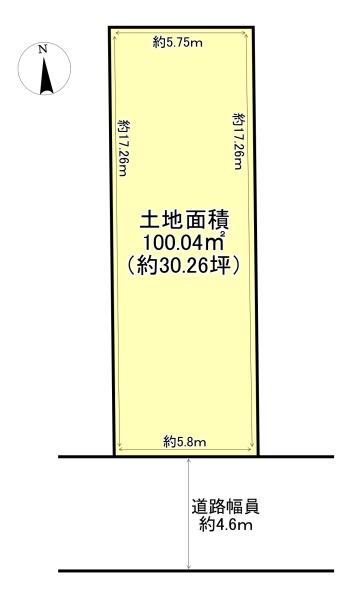 高槻市上本町の売土地