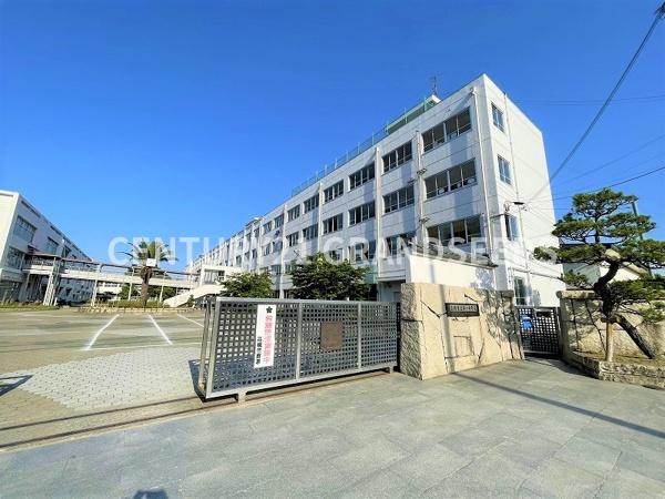 高槻市高西町の土地(高槻市立第一中学校)