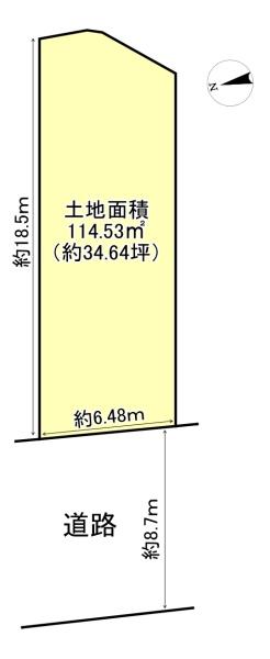 三島郡島本町山崎４丁目の売土地