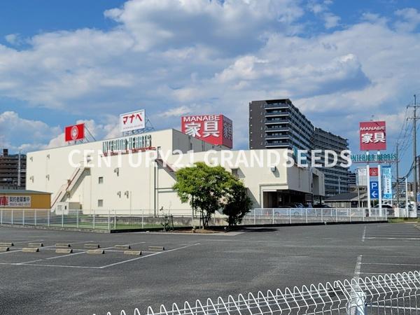 三島郡島本町青葉２丁目の土地(マナベインテリアハーツ高槻店)