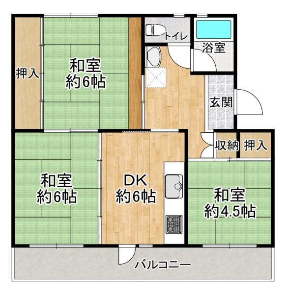 富田第二住宅６０号棟