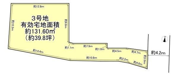 高槻市古曽部町３丁目の土地