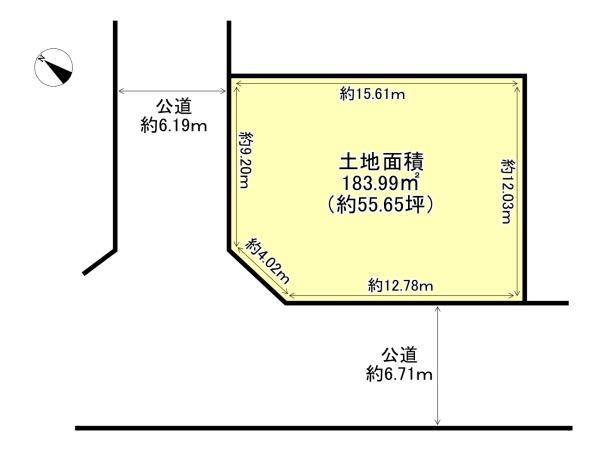 高槻市寺谷町の売土地