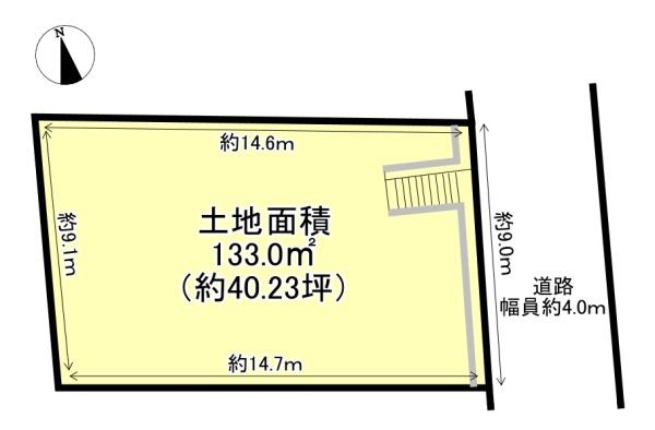 高槻市安岡寺町4丁目の売土地