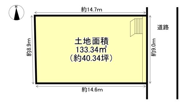 高槻市安岡寺町5丁目の売土地