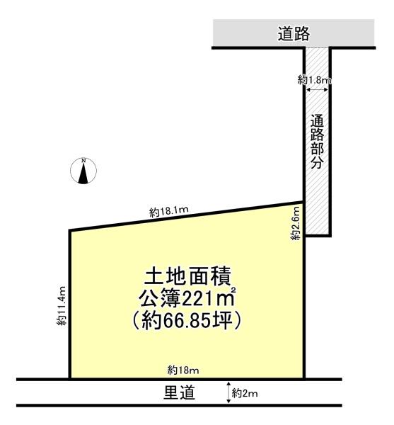 高槻市郡家新町の売土地