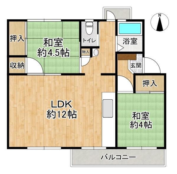 翠が丘団地２号棟