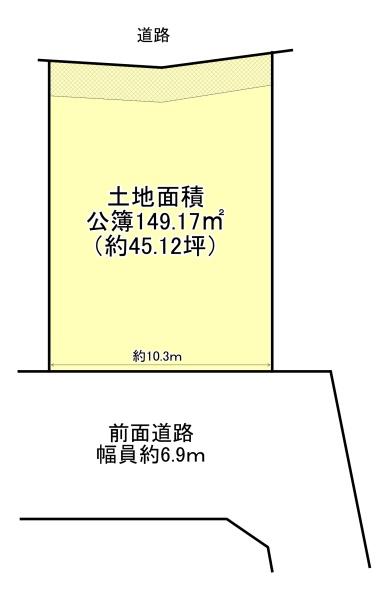 高槻市清水台1丁目の売土地