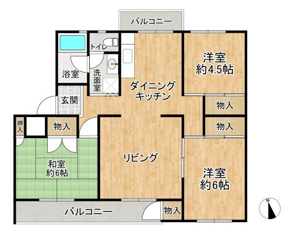 水無瀬青葉ハイツ９号棟