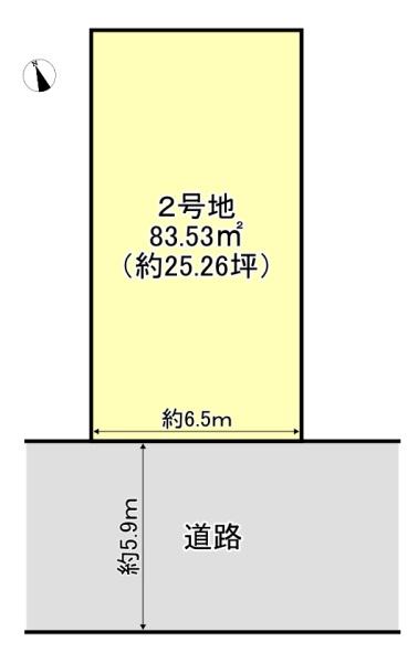 高槻市東上牧2丁目の売土地