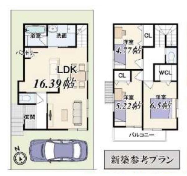 高槻市東上牧２丁目の土地