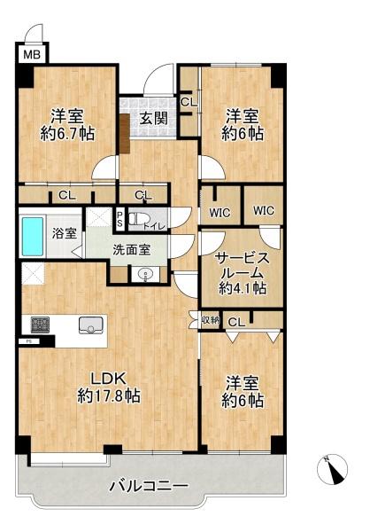 エンゼルハイムリバーサイド高槻