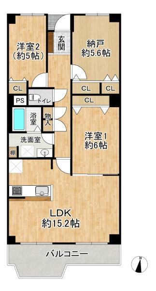 藤和コアティ高槻ハイタウンコアＡ棟