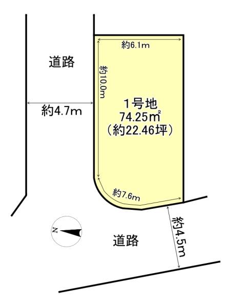 高槻市土室町の売土地