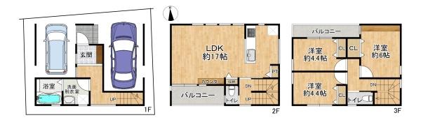 高槻市富田町４丁目の中古一戸建て
