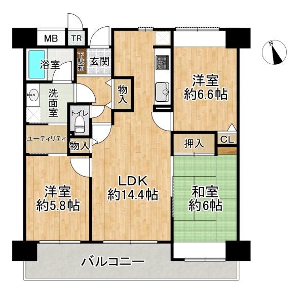 プランヴェール高槻阿武山