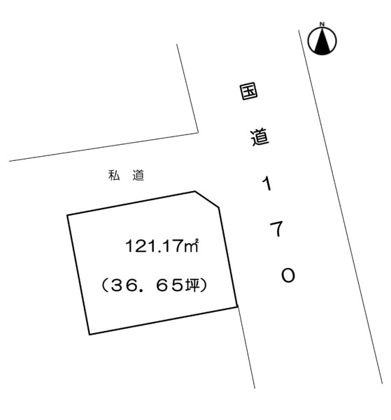 高槻市若松町の土地