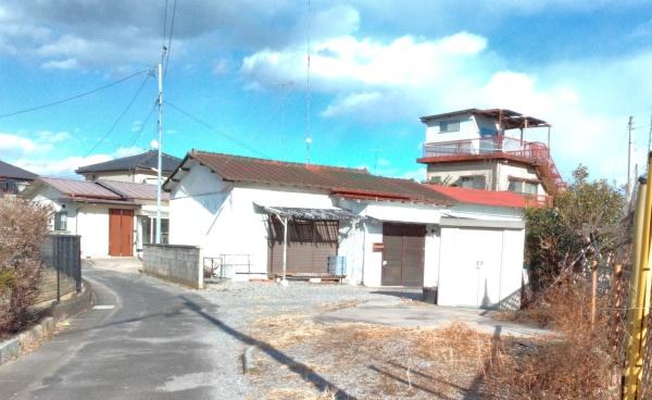 栃木市旭町　県道沿い　古屋付き土地