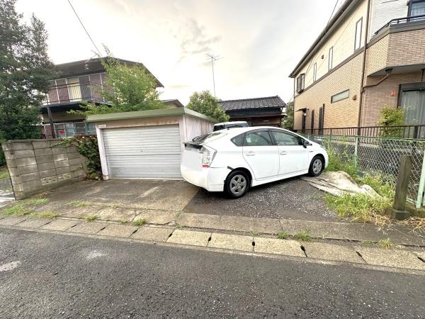 栃木市日ノ出町 ガレージ付き土地