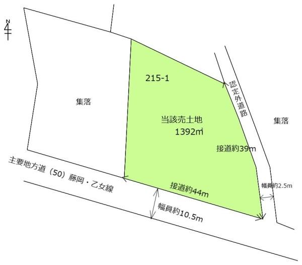 栃木市藤岡町中根売土地　旧50号沿い