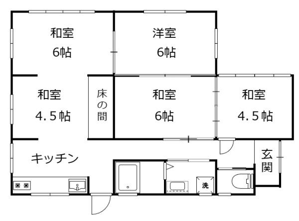 下都賀郡壬生町中央町の中古一戸建て