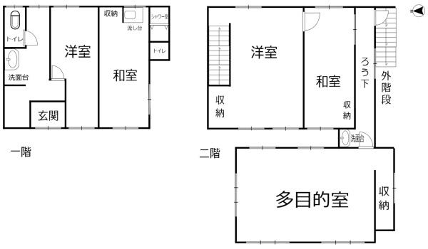 小山市扶桑１丁目（小山駅）２階建