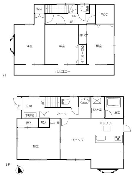 丸和住宅施工　栃木市片柳町２丁目　中古戸建　４ＬＤＫ
