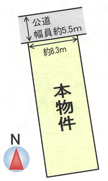 福知山市字前田の土地