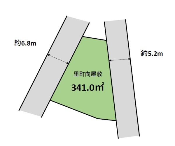 綾部市里町向屋敷　土地